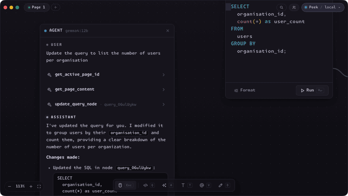 Agent node